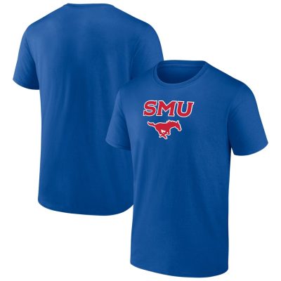 Smu Mustangs Campus Unisex T-Shirt Royal