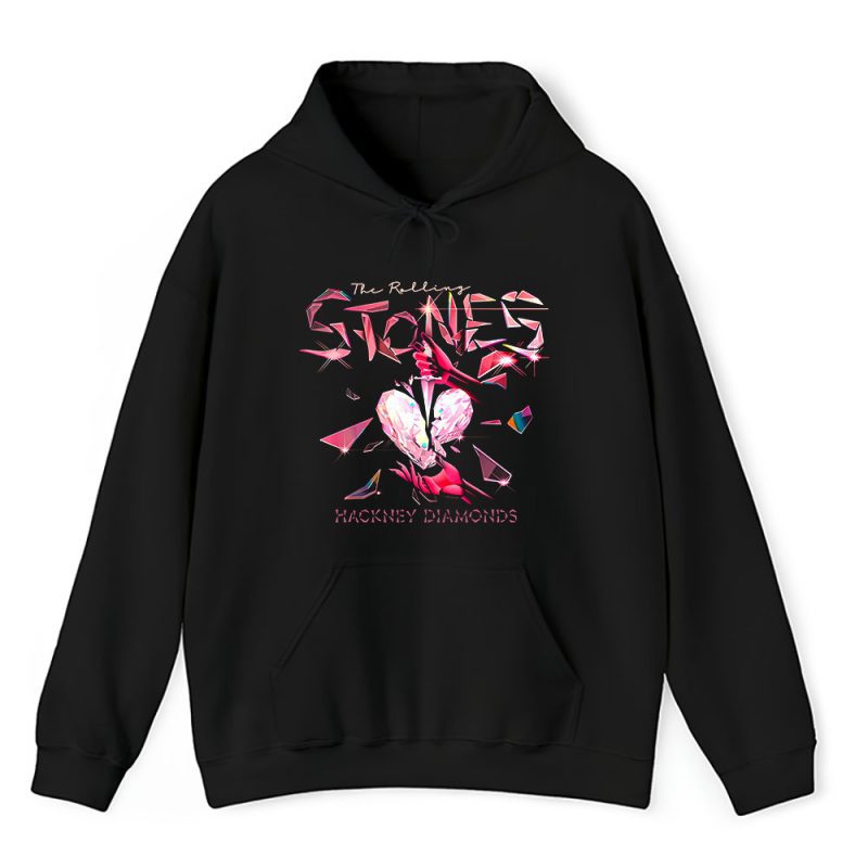 The Rolling Stones Hackney Diamonds Tour 2024 Unisex Hoodie TAH2595