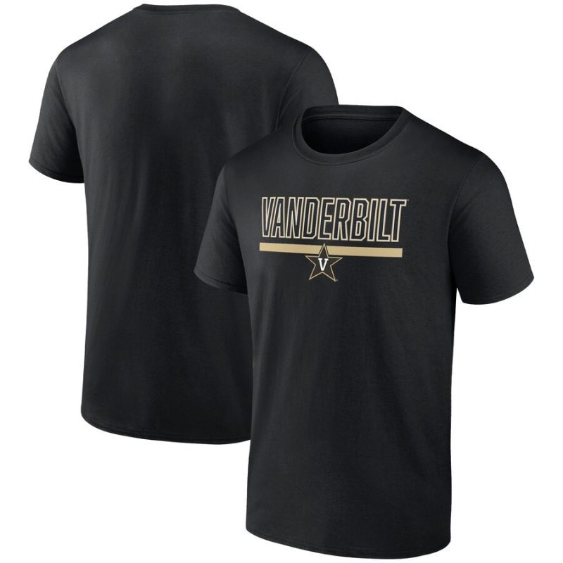Vanderbilt Commodores Classic Inline Team Unisex T-Shirt - Black