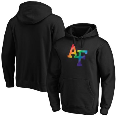Air Force Falcons Team Pride Logo Pullover Hoodie - Black