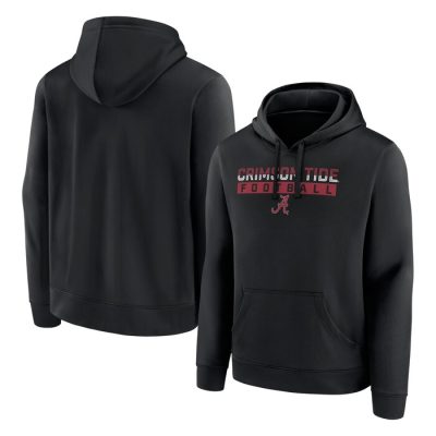 Alabama Crimson Tide Favorite Weekend Pullover Hoodie - Black