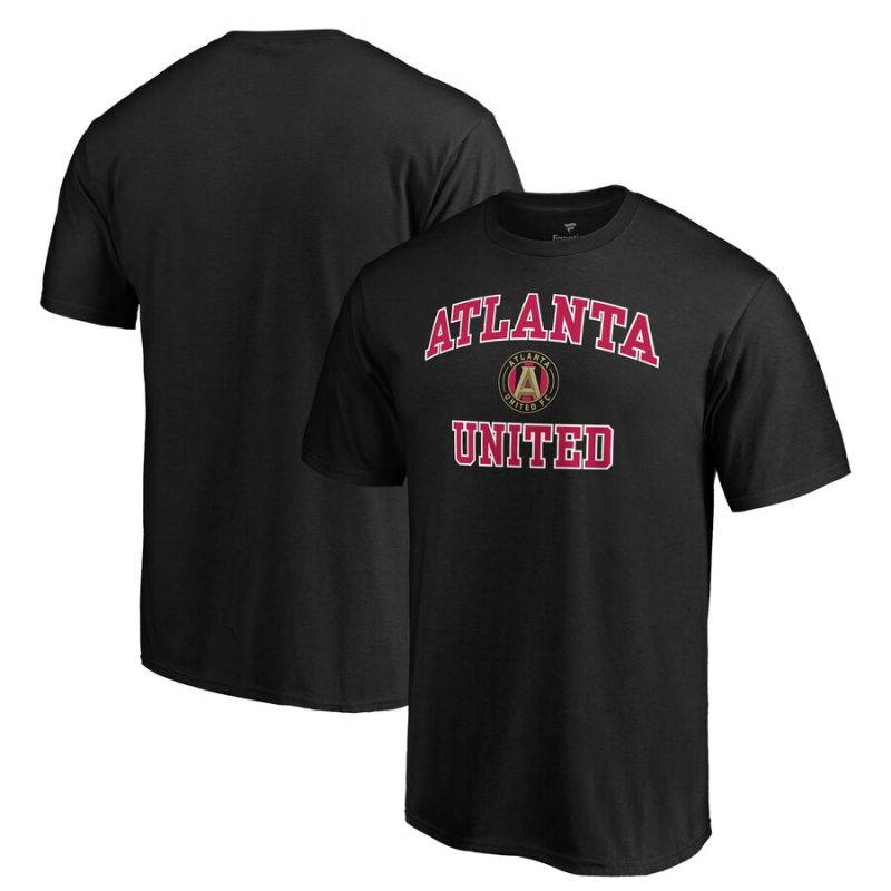 Atlanta United FC Heart and Soul Unisex T-Shirt - Black