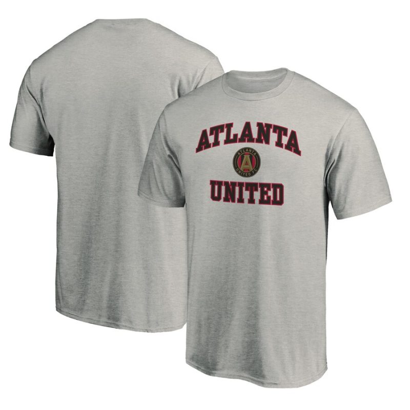 Atlanta United FC Heart and Soul Unisex T-Shirt - Heather Gray