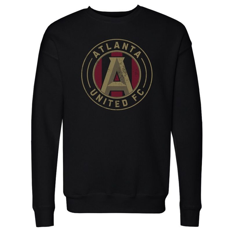 Atlanta United FC Vintage Primary Logo Pullover Sweatshirt - Black