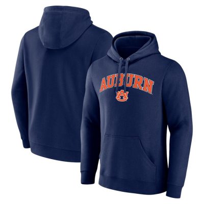 Auburn Tigers Campus Pullover Hoodie - Navy