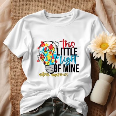 Autism Awareness This Little Light Of Mine Unisex T-Shirt IPP2823