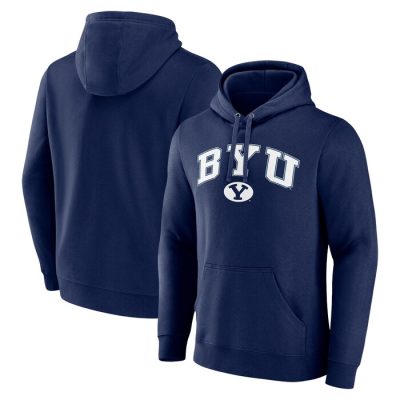 BYU Cougars Campus Team Pullover Hoodie - Navy
