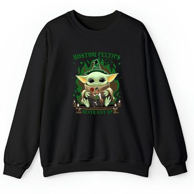 Baby Yoda X Boston Celtics Team X NBA X Basketball Unisex Sweatshirt TAS4506