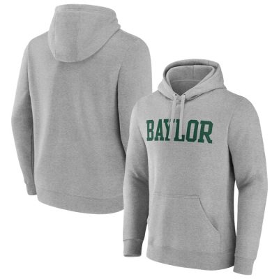 Baylor Bears Basic Arch Pullover Hoodie - Gray