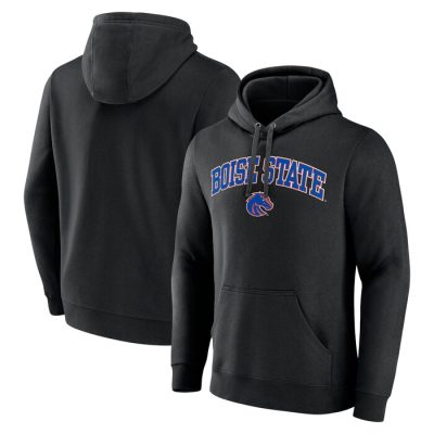 Boise State Broncos Campus Pullover Hoodie - Black