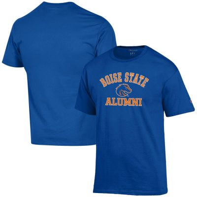 Boise State Broncos Champion Alumni Logo T-Shirt - Royal