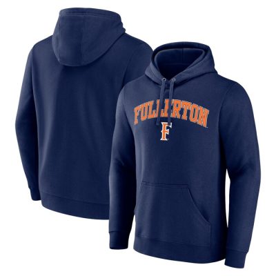 Cal State Fullerton Titans Campus Pullover Hoodie - Navy
