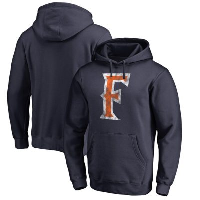 Cal State Fullerton Titans Classic Primary Pullover Hoodie - Navy