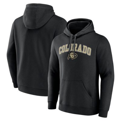 Colorado Buffaloes Campus Pullover Hoodie - Black
