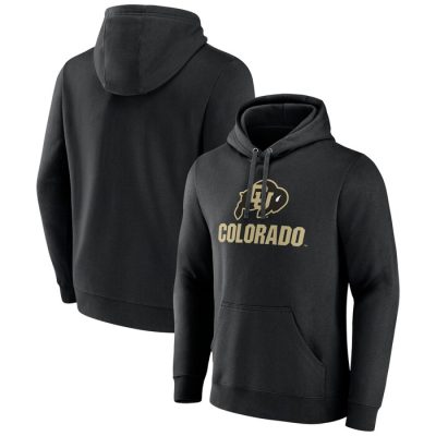 Colorado Buffaloes Lockup Team Pullover Hoodie - Black