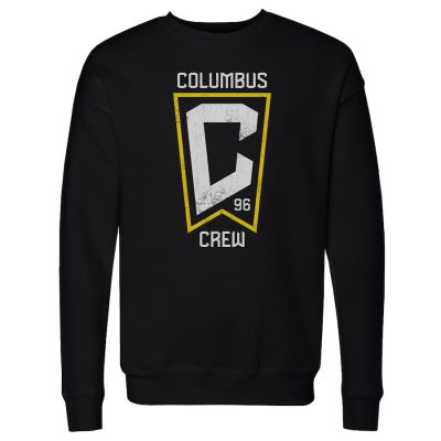 Columbus Crew Vintage Primary Logo Pullover Sweatshirt - Black
