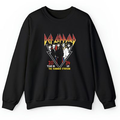 Def Leppard Journey The Summer Stadium 2024 Tour Unisex Sweatshirt TAS3735
