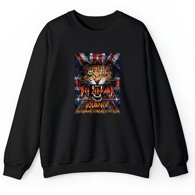 Def Leppard Journey The Summer Stadium 2024 Tour Unisex Sweatshirt TAS3737