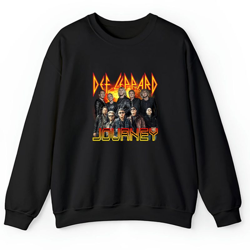Def Leppard Journey The Summer Stadium 2024 Tour Unisex Sweatshirt TAS3744