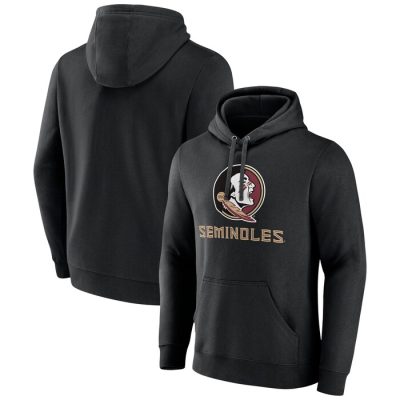 Florida State Seminoles Lockup Team Pullover Hoodie - Black