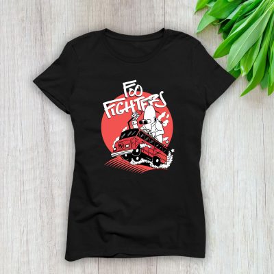 Foo Fighters Speeding Bus Tie Dye Lady T-Shirt Women Tee For Fans TLT2295