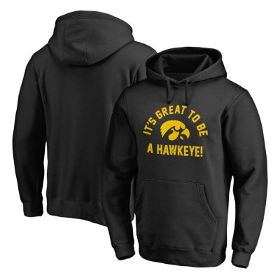 Iowa Hawkeyes Team Hometown Collection Pullover Hoodie - Black