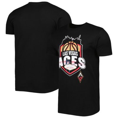 Las Vegas Aces Stadium Essentials Unisex Crest T-Shirt - Black