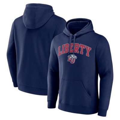 Liberty Flames Campus Team Pullover Hoodie - Navy