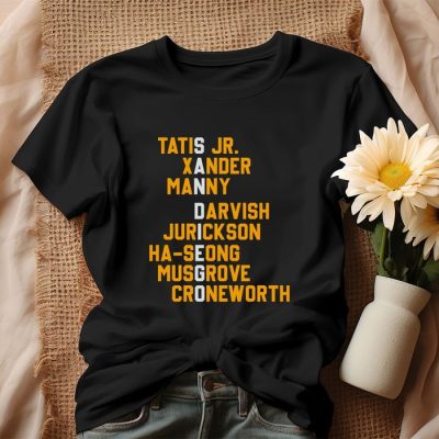 MLB San Diego Padres Players Name Unisex T-Shirt IPP2739