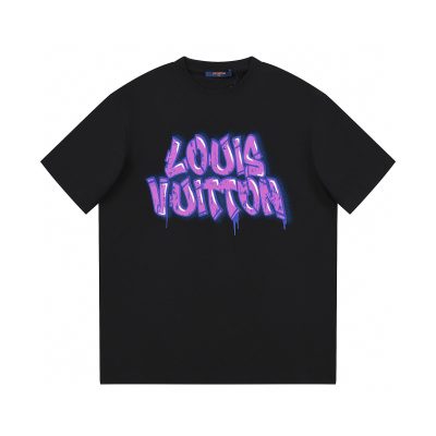 Monogram Cotton LV Tee Unisex T-Shirt FTS303