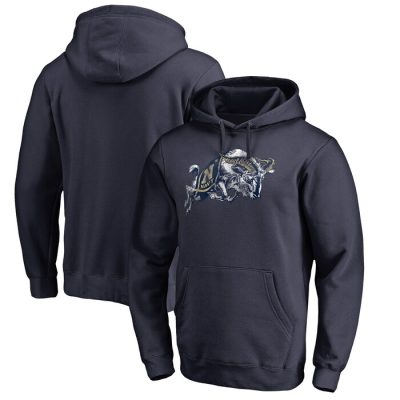 Navy Midshipmen Classic Primary Pullover Hoodie - Navy