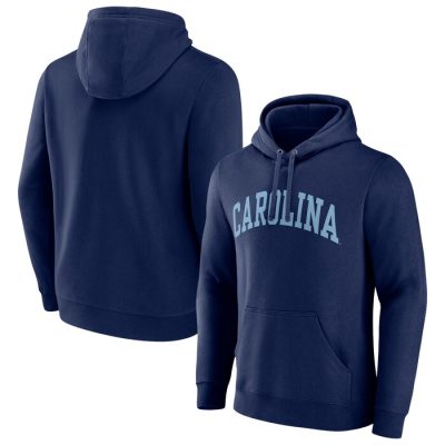 North Carolina Tar Heels Basic Arch Pullover Hoodie - Navy