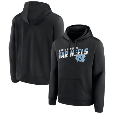 North Carolina Tar Heels Quick Slant Pullover Hoodie - Black