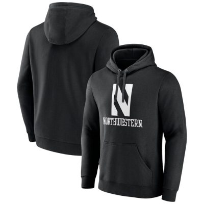 Northwestern Wildcats Lockup Team Pullover Hoodie - Black