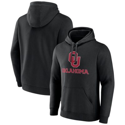 Oklahoma Sooners Lockup Team Pullover Hoodie - Black