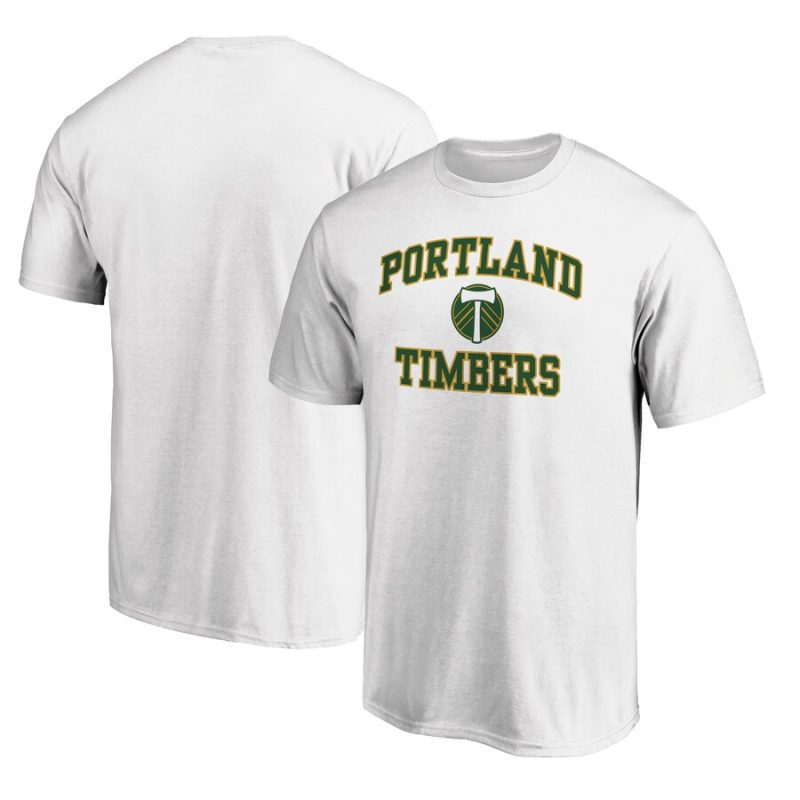Portland Timbers Heart and Soul Unisex T-Shirt - White