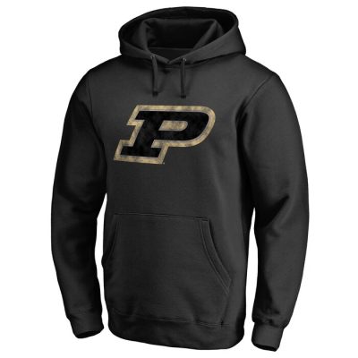 Purdue Boilermakers Classic Primary Pullover Hoodie - Black