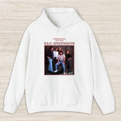Reo Speedwagon Summer Road Trip 2024 Unisex Pullover Hoodie TAH3833