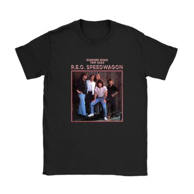 Reo Speedwagon Summer Road Trip 2024 Unisex T-Shirt Cotton Tee TAT3833