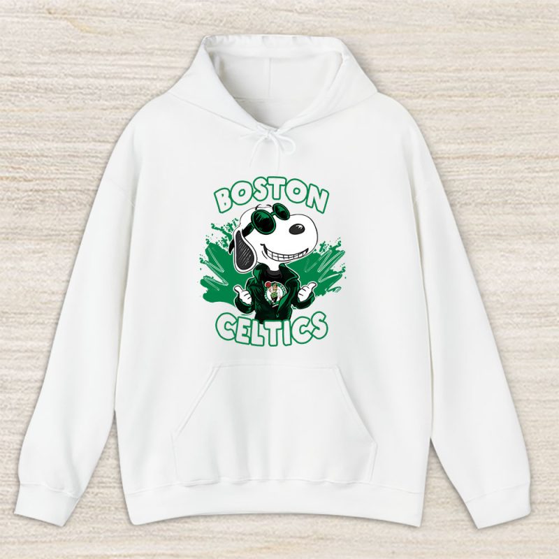 Snoopy X Boston Celtics Team X NBA X Basketball Unisex Pullover Hoodie TAH3292
