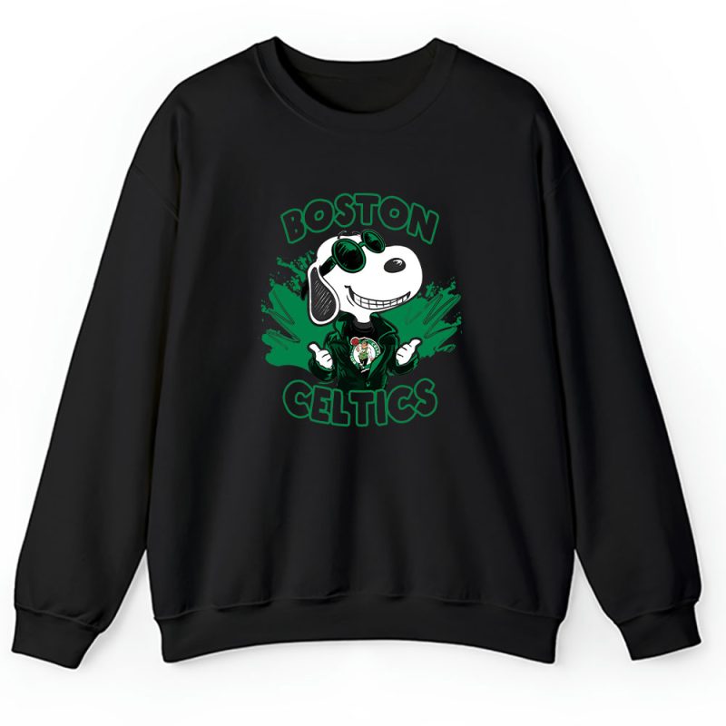 Snoopy X Boston Celtics Team X NBA X Basketball Unisex Sweatshirt TAS3292