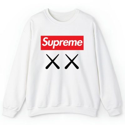Supreme x Kaws Logo Crewneck Sweatshirt CSTB0961