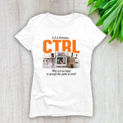 Sza Drew Barrymore Ctrl Album Lady T-Shirt Women Tee For Fans TLT2564