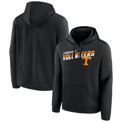 Tennessee Volunteers Quick Slant Pullover Hoodie - Black