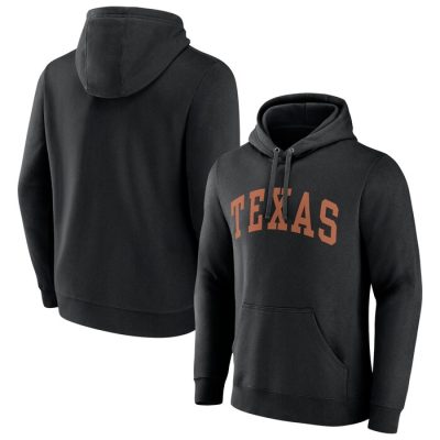 Texas Longhorns Basic Arch Pullover Hoodie - Black