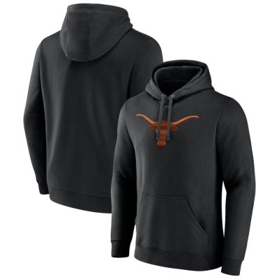 Texas Longhorns Midnight Mascot Pullover Hoodie - Black
