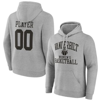 Vanderbilt Commodores Basketball Pick-A-Player NIL Gameday Tradition Pullover Hoodie - Gray