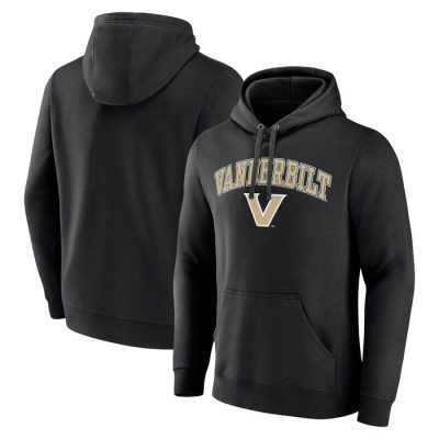 Vanderbilt Commodores Campus Pullover Hoodie - Black