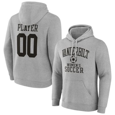 Vanderbilt Commodores Soccer Pick-A-Player NIL Gameday Tradition Pullover Hoodie- Gray