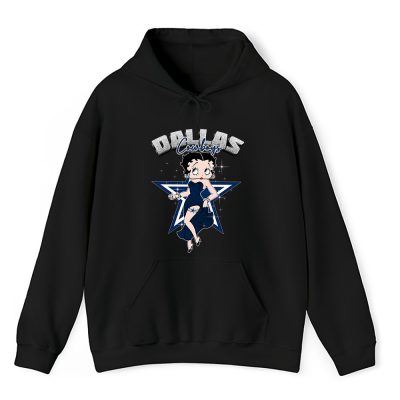 Betty Boop X Dallas Cowboys Team X NFL X American Football Unisex Hoodie TAH5705